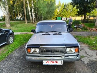 2011 Lada (ВАЗ) 2107, серебристый, 140000 рублей, вид 1