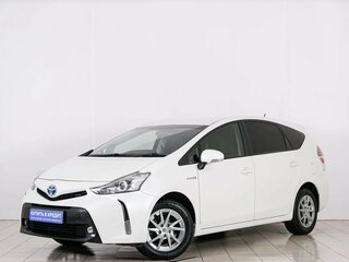 2016 Toyota Prius Alpha I (ZVW40/41) Рестайлинг, белый, 1549000 рублей, вид 3