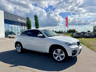 2013 BMW X6 35i I (E71) Рестайлинг, белый, 2350000 рублей, вид 3