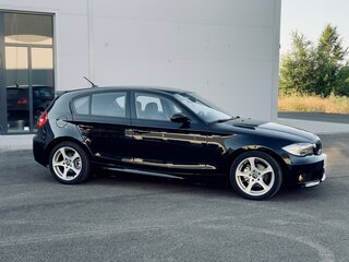 2008 BMW 1 серии 116i I (E81/E82/E87/E88) Рестайлинг, чёрный, 810000 рублей, вид 3