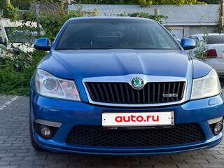 2011 Skoda Octavia RS II Рестайлинг, синий, 1250000 рублей, вид 3