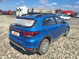 2019 Kia Rio X-Line IV, синий, 1084460 рублей, вид 4