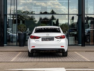 2015 Mazda 6 III (GJ) Рестайлинг, белый, 1415000 рублей, вид 5