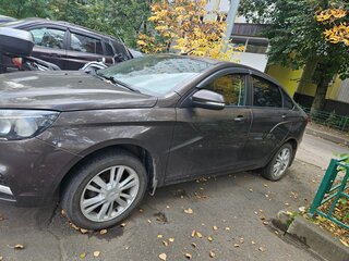 2017 Lada (ВАЗ) Vesta I, коричневый, 700000 рублей, вид 4