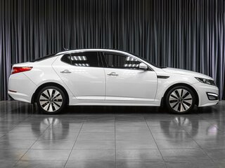 2013 Kia Optima III Рестайлинг, белый, 1429000 рублей, вид 5