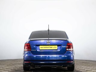 2018 Volkswagen Polo V Рестайлинг, синий, 909000 рублей, вид 5