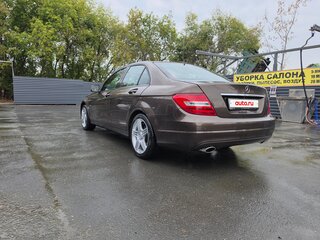 2013 Mercedes-Benz C-Класс 180 III (W204) Рестайлинг, коричневый, 1800000 рублей, вид 4