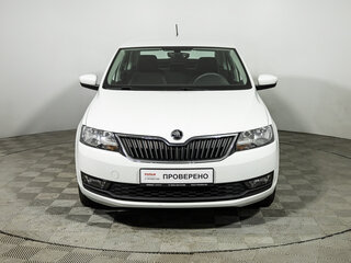 2019 Skoda Rapid I Рестайлинг, белый, 1499700 рублей, вид 2