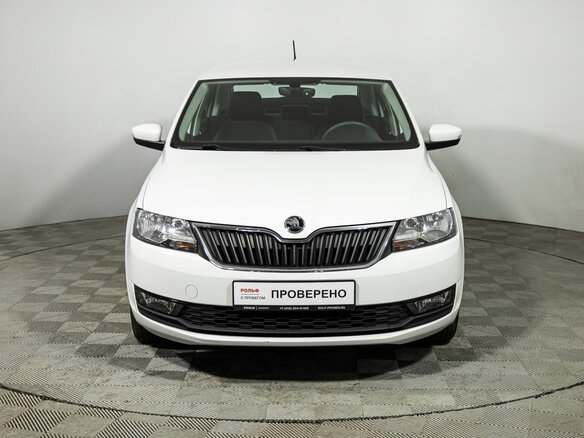 2019 Skoda Rapid I Рестайлинг, белый, 1499700 рублей - вид 1