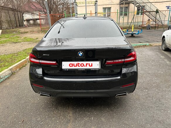2020 BMW 5 серии 520d xDrive VII (G30/G31/G38) Рестайлинг, чёрный, 3940000 рублей - вид 9