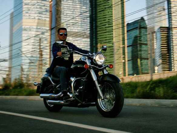 2008 Kawasaki VN900 Vulcan, чёрный, 495000 рублей - вид 9