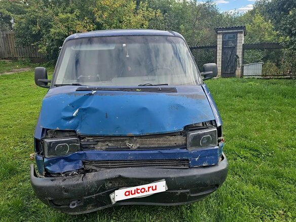 2003 Volkswagen Transporter Long T4, синий, 320000 рублей - вид 7