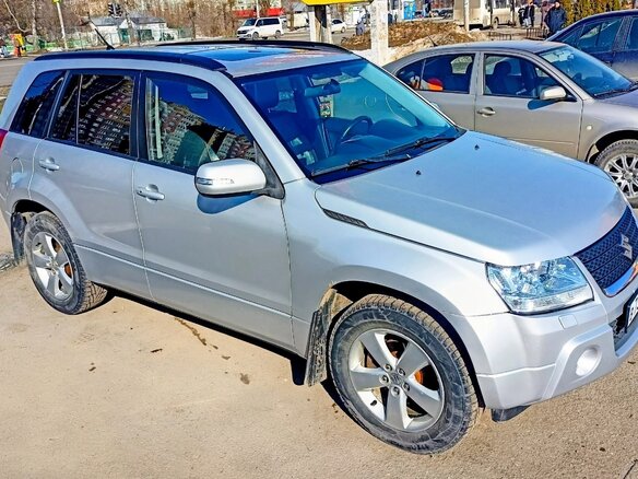 2008 Suzuki Grand Vitara II Рестайлинг, серебристый, 920000 рублей - вид 2