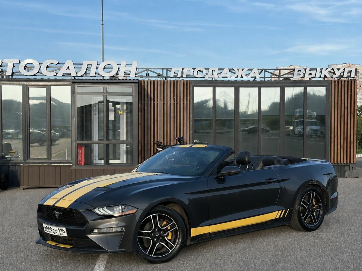 Открыть фотографии: Ford Mustang VI Рестайлинг