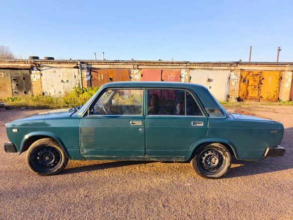 1996 Lada (ВАЗ) 2105, зелёный, 85000 рублей - вид 7