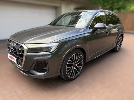 2024 Audi Q7 50 TDI II (4M) Рестайлинг 2, серый, 9980000 рублей, вид 2