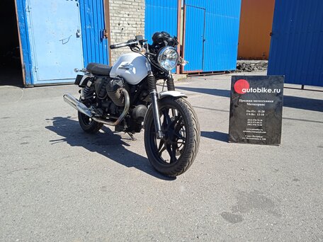2014 Moto Guzzi V 7, белый, 400000 рублей, вид 3