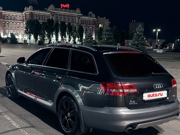 2008 Audi A6 allroad II (C6) Рестайлинг, чёрный, 1220000 рублей - вид 6