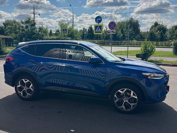 2024 Haval F7 I Рестайлинг, синий, 2550000 рублей - вид 7