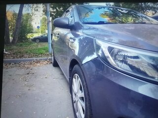 2017 Kia Rio III Рестайлинг, серый, 850000 рублей, вид 4