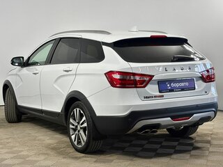 2019 Lada (ВАЗ) Vesta SW Cross I, белый, 1200000 рублей, вид 3
