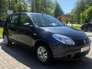 2010 Renault Sandero I, серый, 650000 рублей, вид 3
