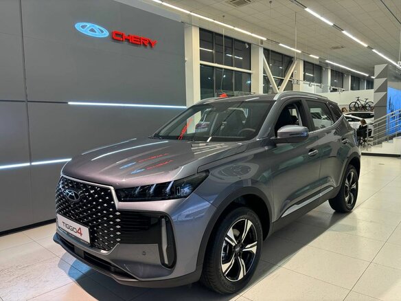 2026 Chery Tiggo 4 I Рестайлинг 2, серый, 2279000 рублей - вид 3