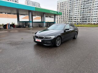 2019 BMW 5 серии 520d xDrive VII (G30/G31/G38), чёрный, 2200000 рублей, вид 1
