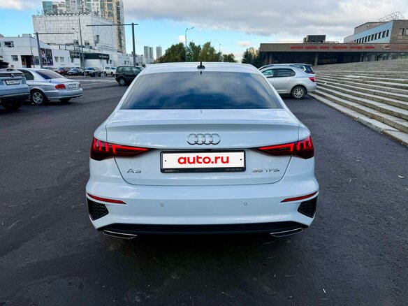 2021 Audi A3 35 TFSI IV (8Y), белый, 2700000 рублей - вид 3