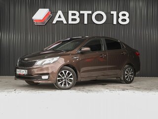 2016 Kia Rio III Рестайлинг, коричневый, 959000 рублей, вид 1