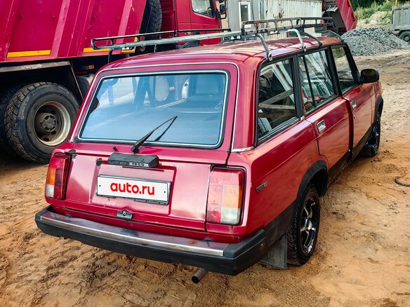 2007 Lada (ВАЗ) 2104, красный, 149999 рублей - вид 4