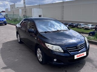 2009 Toyota Corolla X (E140, E150), чёрный, 670000 рублей, вид 2
