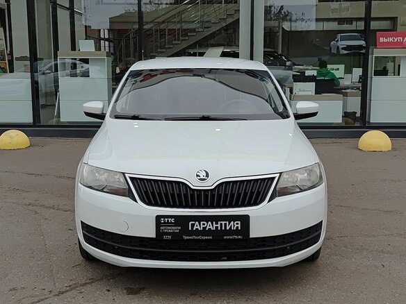 2015 Skoda Rapid I, белый, 1030000 рублей - вид 1