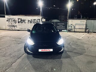 2011 Hyundai Solaris I, чёрный, 430000 рублей, вид 2