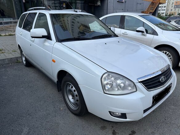 2012 Lada (ВАЗ) Priora I, белый, 450000 рублей - вид 2