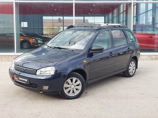 2008 Lada (ВАЗ) Kalina I, чёрный, 259000 рублей, вид 1