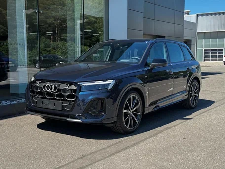 2025 Audi Q7 55 TFSI II (4M) Рестайлинг 2, синий, 11280000 рублей, вид 1