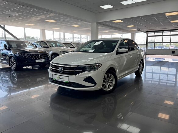 2021 Volkswagen Polo VI, белый, 1475000 рублей