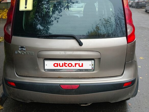 2007 Nissan Note I, коричневый, 400000 рублей - вид 1