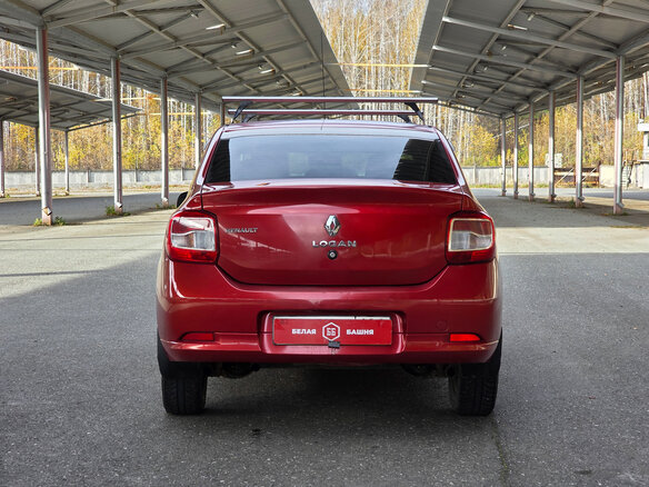 2016 Renault Logan II, красный, 549900 рублей - вид 5