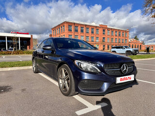 2017 Mercedes-Benz C-Класс 180 9G-TRONIC IV (W205), синий, 1890000 рублей, вид 2