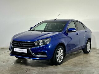 2021 Lada (ВАЗ) Vesta I, синий, 1059000 рублей, вид 1