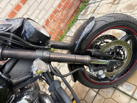 2005 Yamaha XV 1700 Warrior, чёрный, 700000 рублей, вид 3
