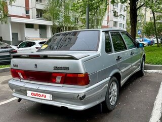 2009 Lada (ВАЗ) 2115, серебристый, 190000 рублей, вид 4