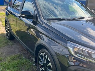 2024 Lada (ВАЗ) Vesta SW I Рестайлинг (NG), чёрный, 1590000 рублей, вид 4