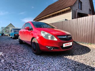 2009 Opel Corsa D, красный, 300000 рублей, вид 4