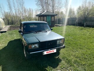 2007 Lada (ВАЗ) 2107, зелёный, 198000 рублей, вид 1