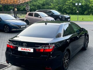 2017 Toyota Camry VII (XV50) Рестайлинг 2, чёрный, 2770000 рублей, вид 4