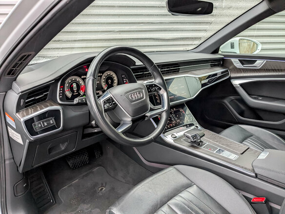 2021 Audi A6 45 TFSI V (C8), белый, 4150000 рублей - вид 15