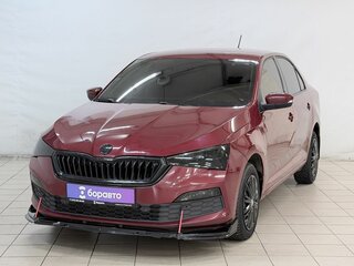 2021 Skoda Rapid II, красный, 1750000 рублей, вид 1